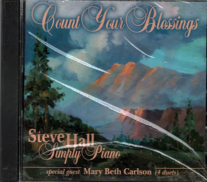 Count Your Blessings ~ Steve Hall ~ Pop ~ CD ~ New