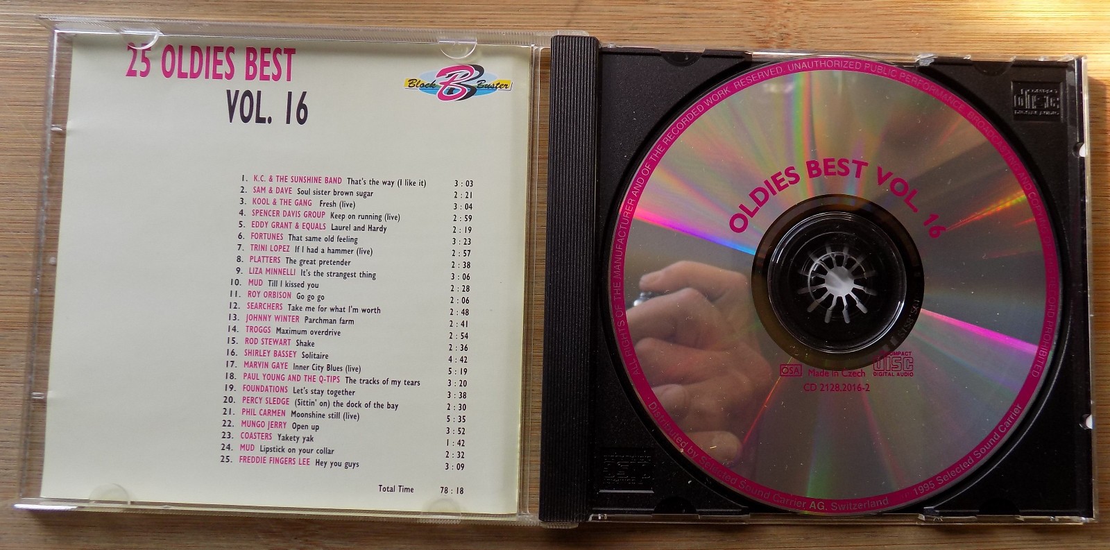 25 Oldies Best Vol. 16 - CD - 1995 Selected Sound