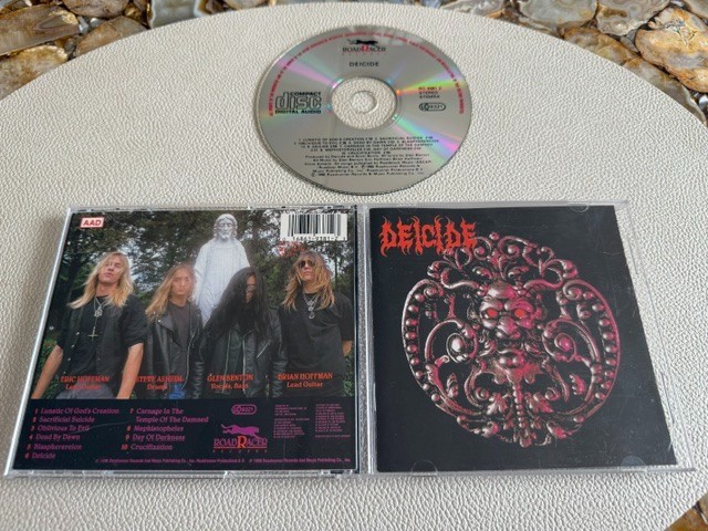 DEICIDE - SELF TITLED DEBUT 1.PRESS CD 1990 IMMOLATION,OBITUARY,MONSTROSITY
