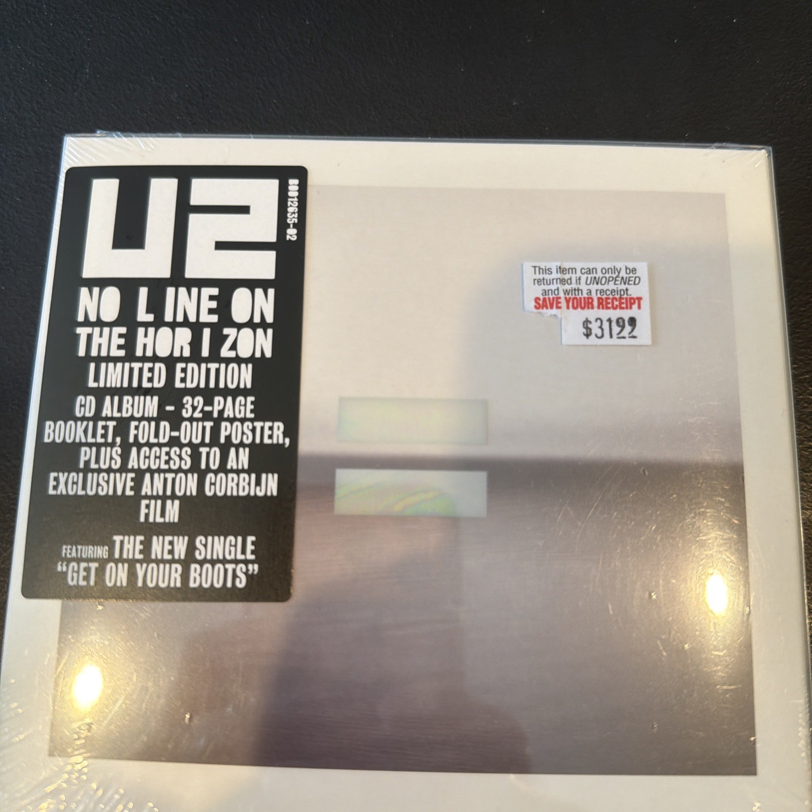 U2 No Line On The Horizon Digi-pack Limited Edition CD/Poster/booklet Limited