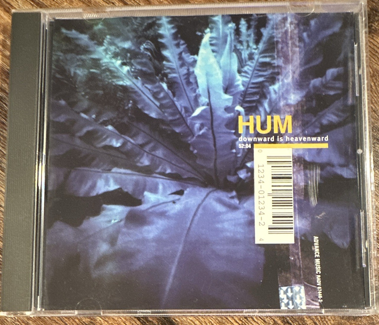 Hum - Downward Is Heavenward (1997) RCA Promo Advance CD Album RADV 67446-2 RARE