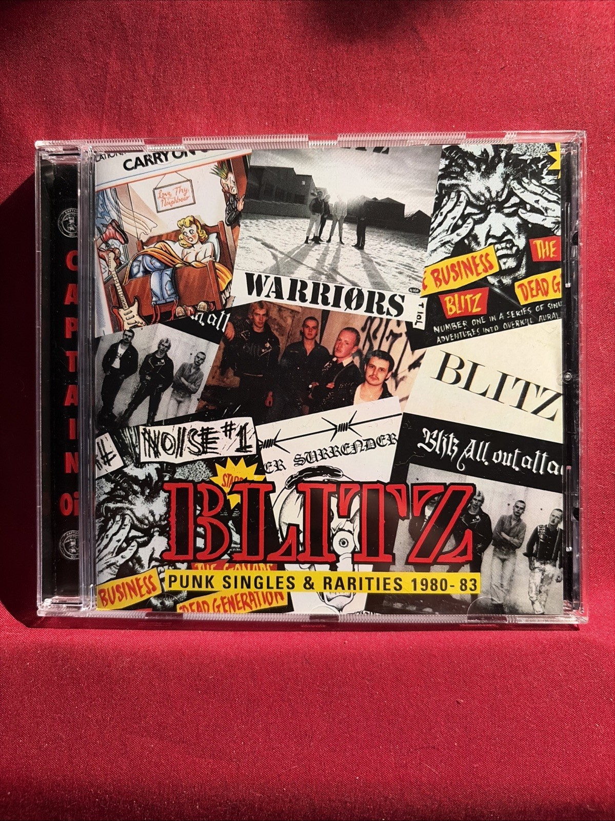 BLITZ - PUNK SINGLES AND RARITIES 1980 - 83 (CD VG+ 2001 Captain Oi!)
