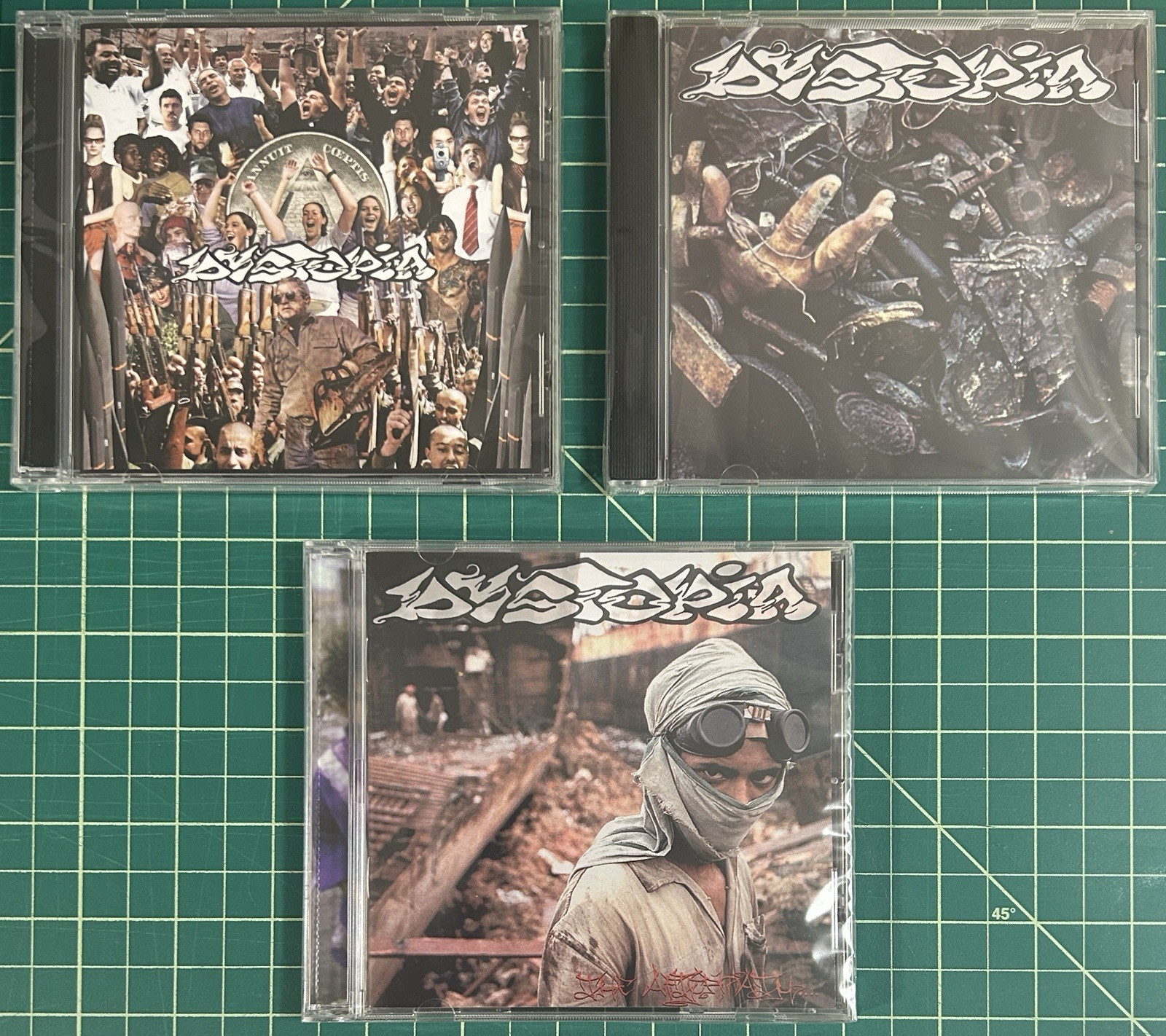Dystopia CD - Choose from S/T, Human=Garbage, The Aftermath or all 3 - NEW!