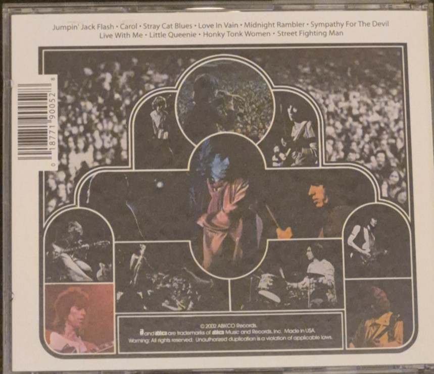Get Yer Ya Ya's Out by Rolling Stones (CD, 2002)