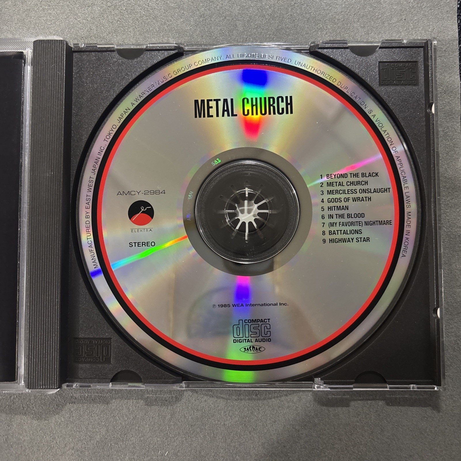 Metal Church - Metal Church Japan 1999 W/obi VG++ Heavy Metal Power Metal