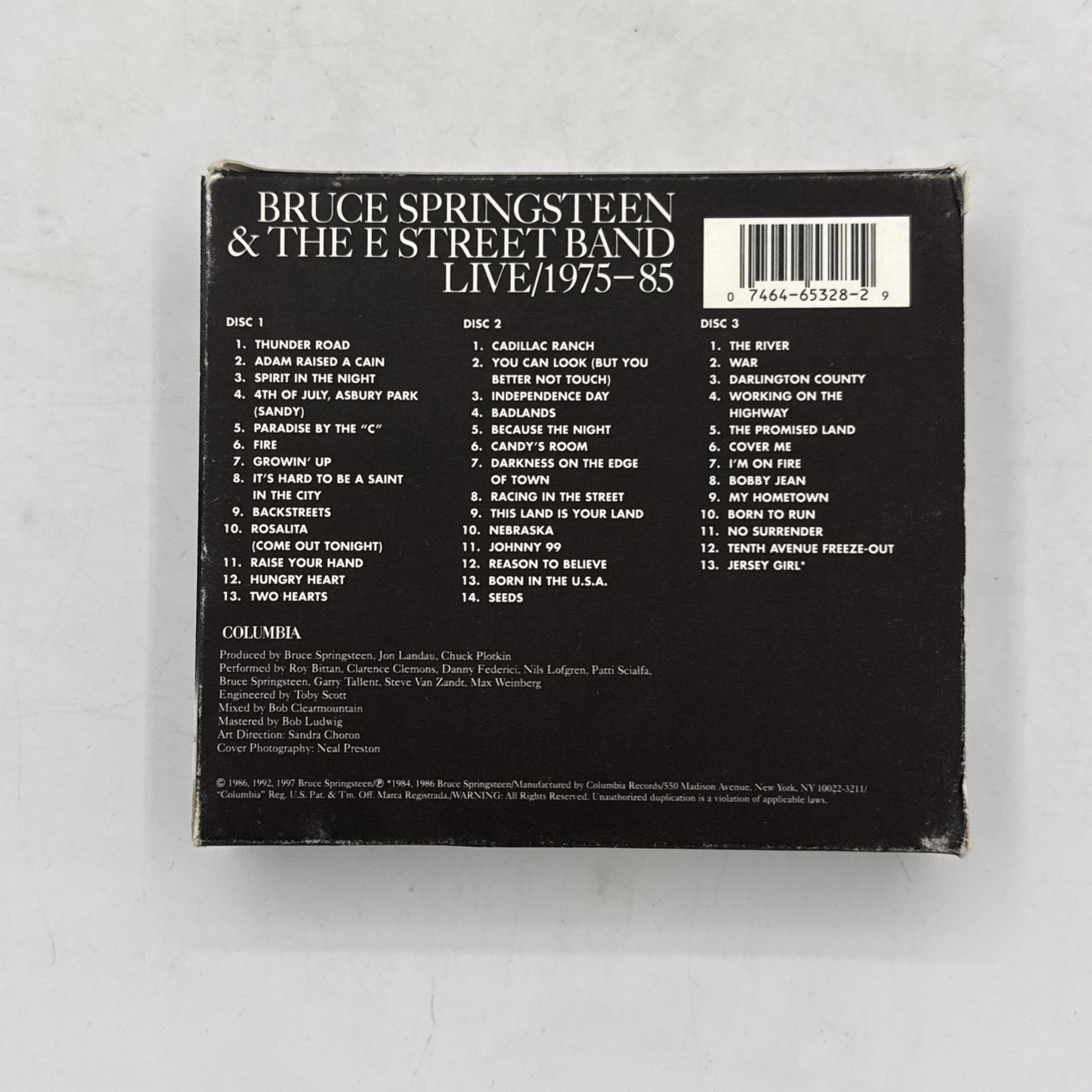 Live 1975-85 (3 Cd's in Double Jewel Case) by Springsteen, Bruce (CD, 1997)