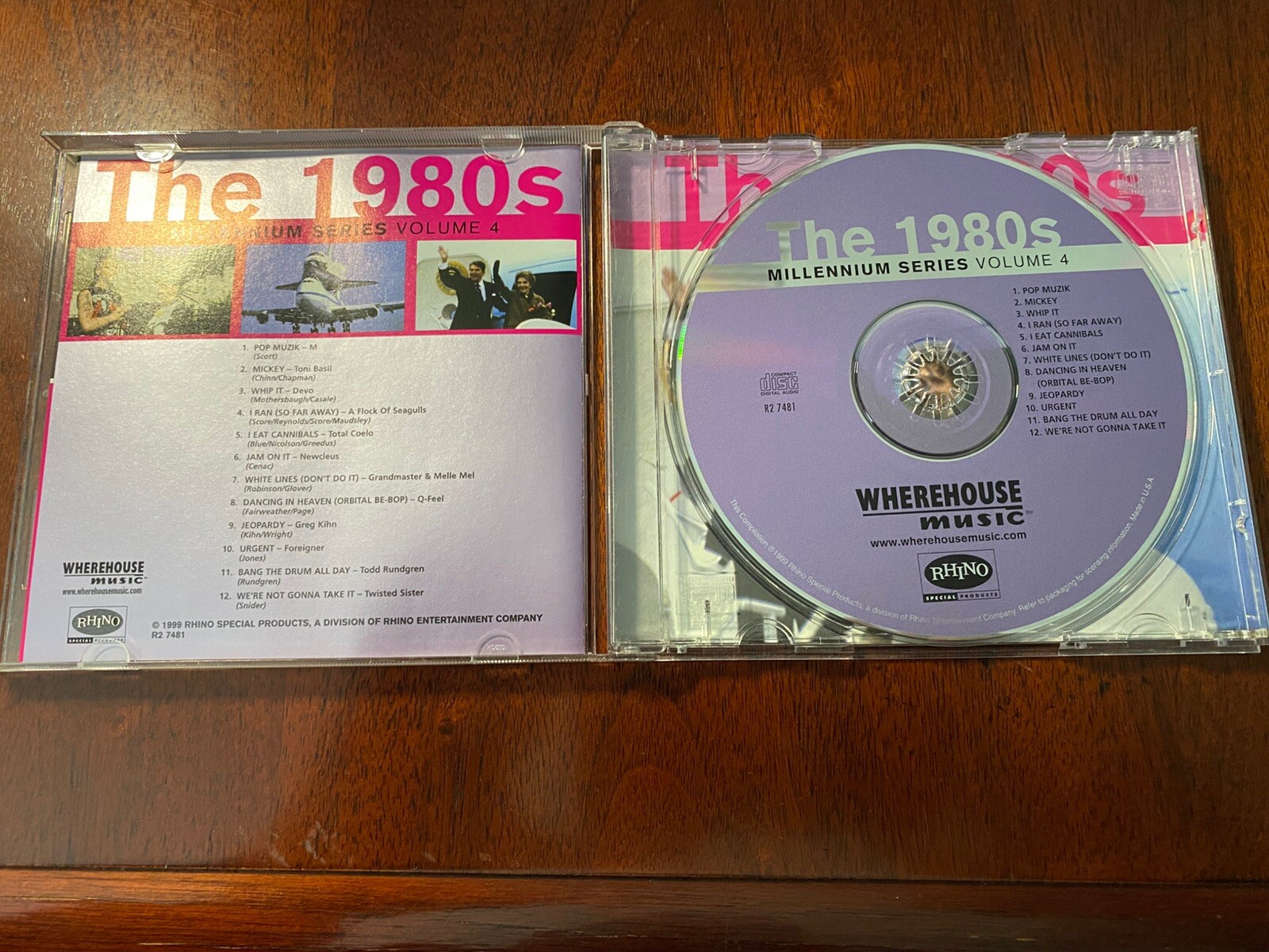 The 1980s - Millennium Series Volume 4 (CD, Rhino) *New Wave*