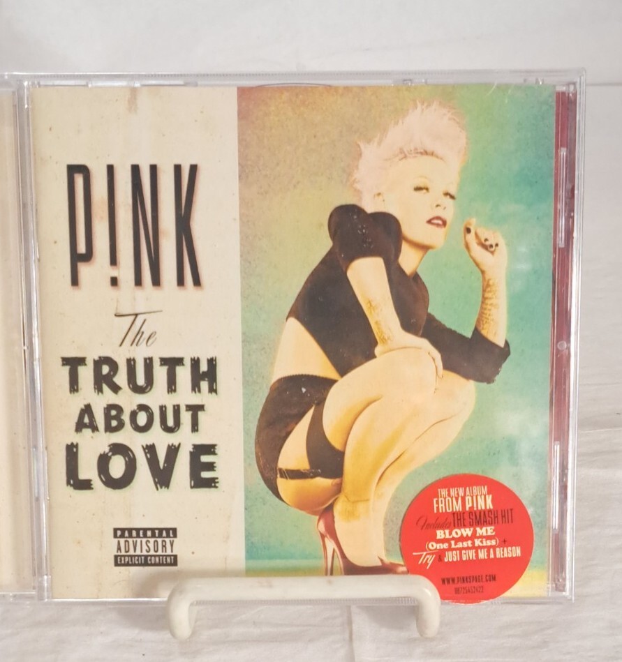 Pink, The Truth About Love - Music CD, P!nk, NEW, SEALED, crack On Case