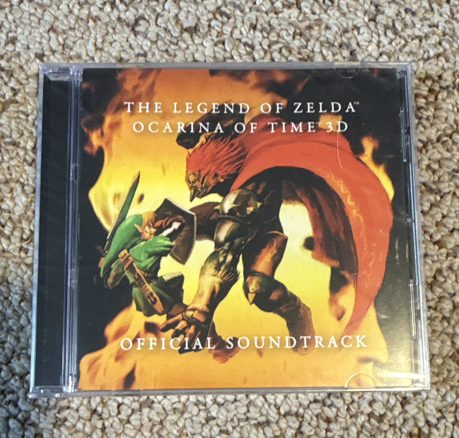 The Legend of Zelda: Ocarina of Time 3D Official Soundtrack CD Sealed