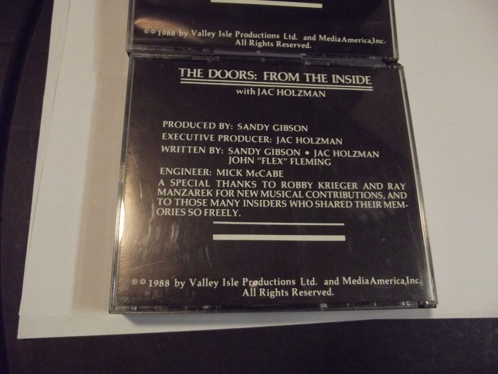THE DOORS FROM THE INSIDE 6 CD SET JIM MORRISON
