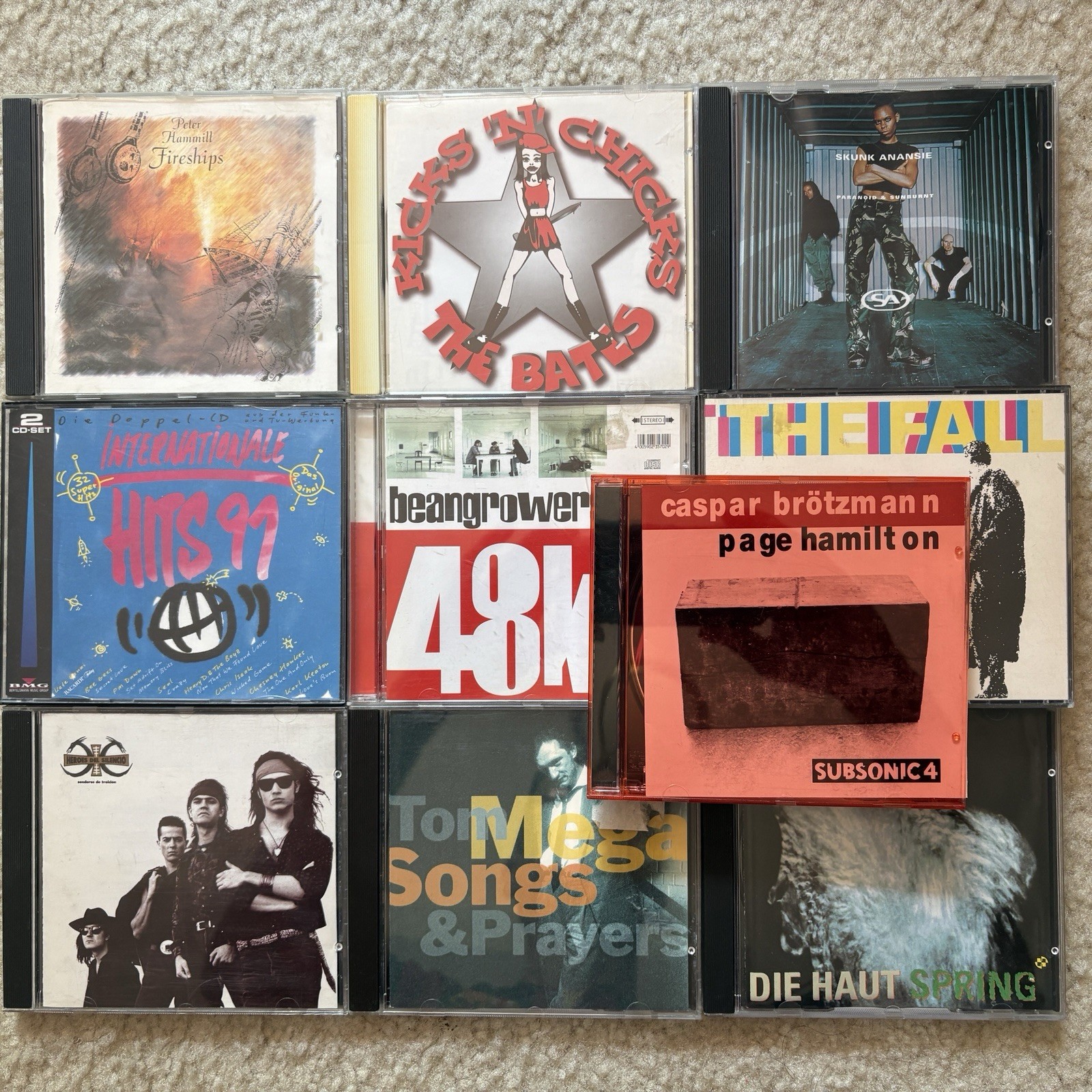 CD Lot of 10 Alternative Rock German Bands and Releases
