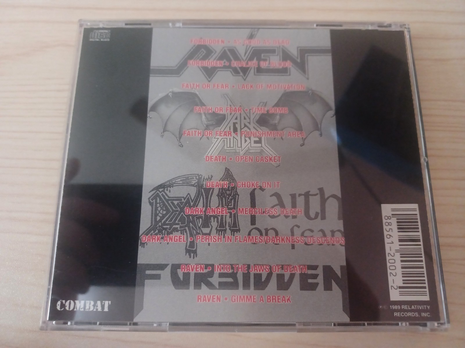 Ultimate Revenge 2 CD Soundtrack Forbidden Death Dark Angel Raven Rare Thrash