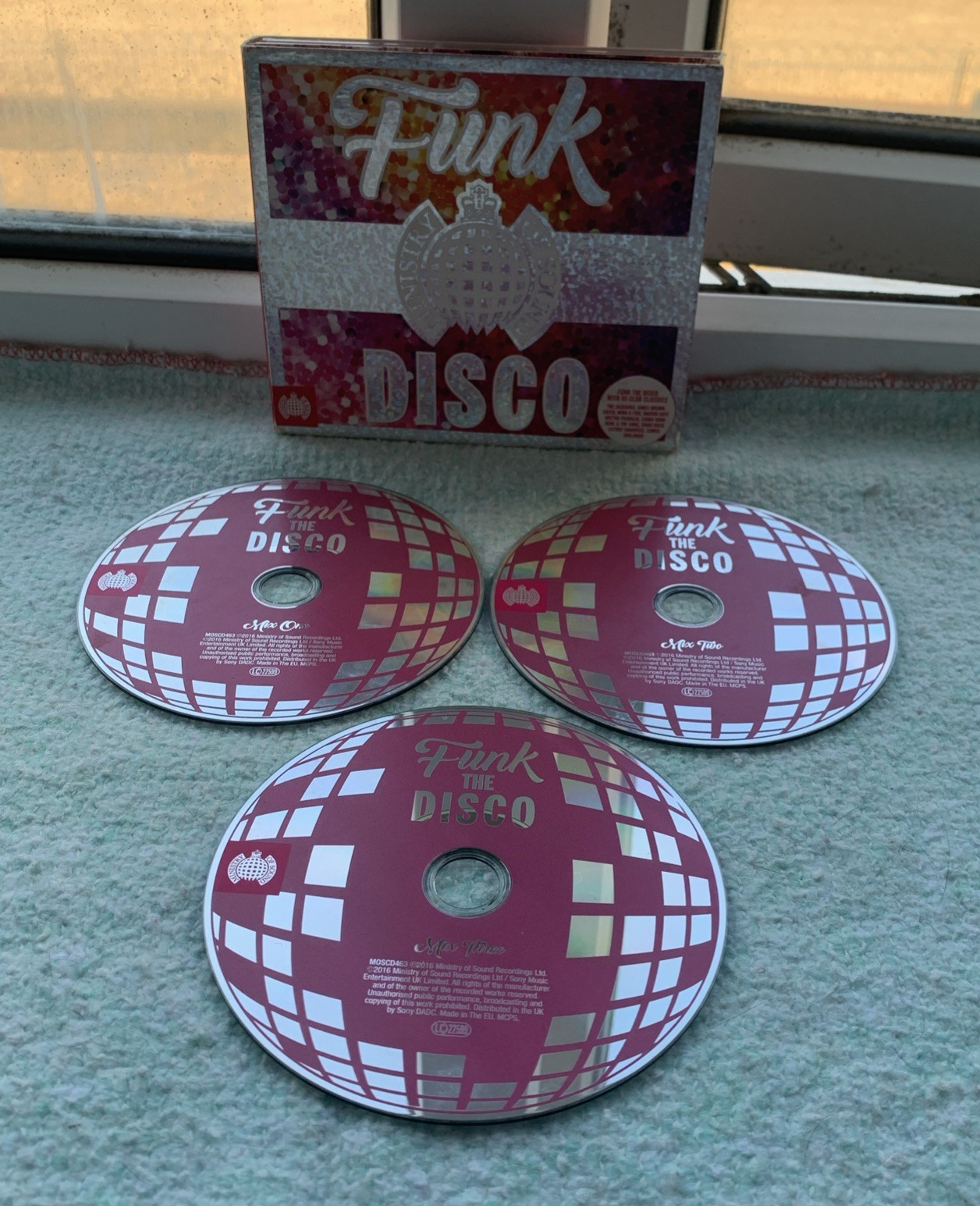 Ministry of Sound: Funk The Disco • 3-Disc CD 2016 • 60 Club Classics