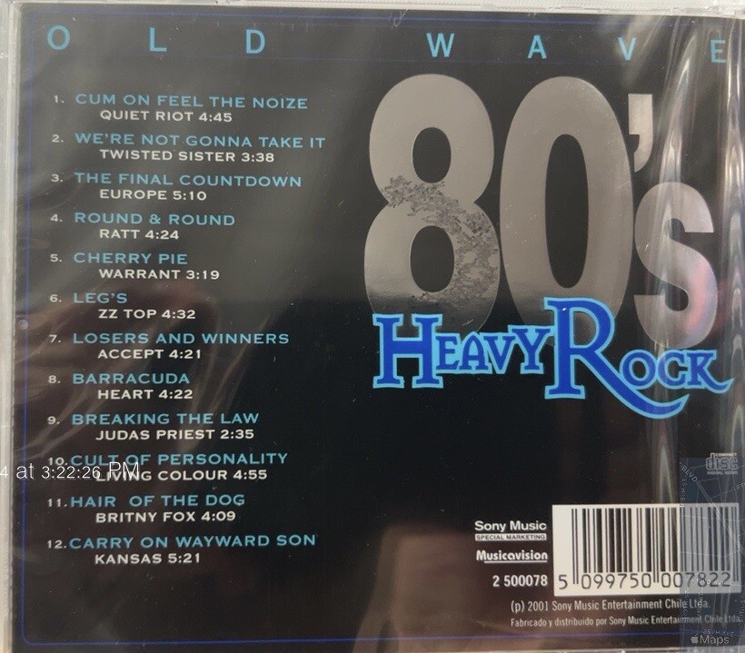 Rare CD No Longer Made Heavy Rock Old Wave Accept Europe Quiet Riot Ratt NEW