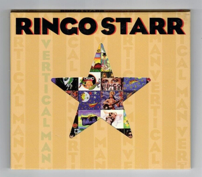 RINGO STARR VERTICAL MAN CD (1998 MERCURY) RARE