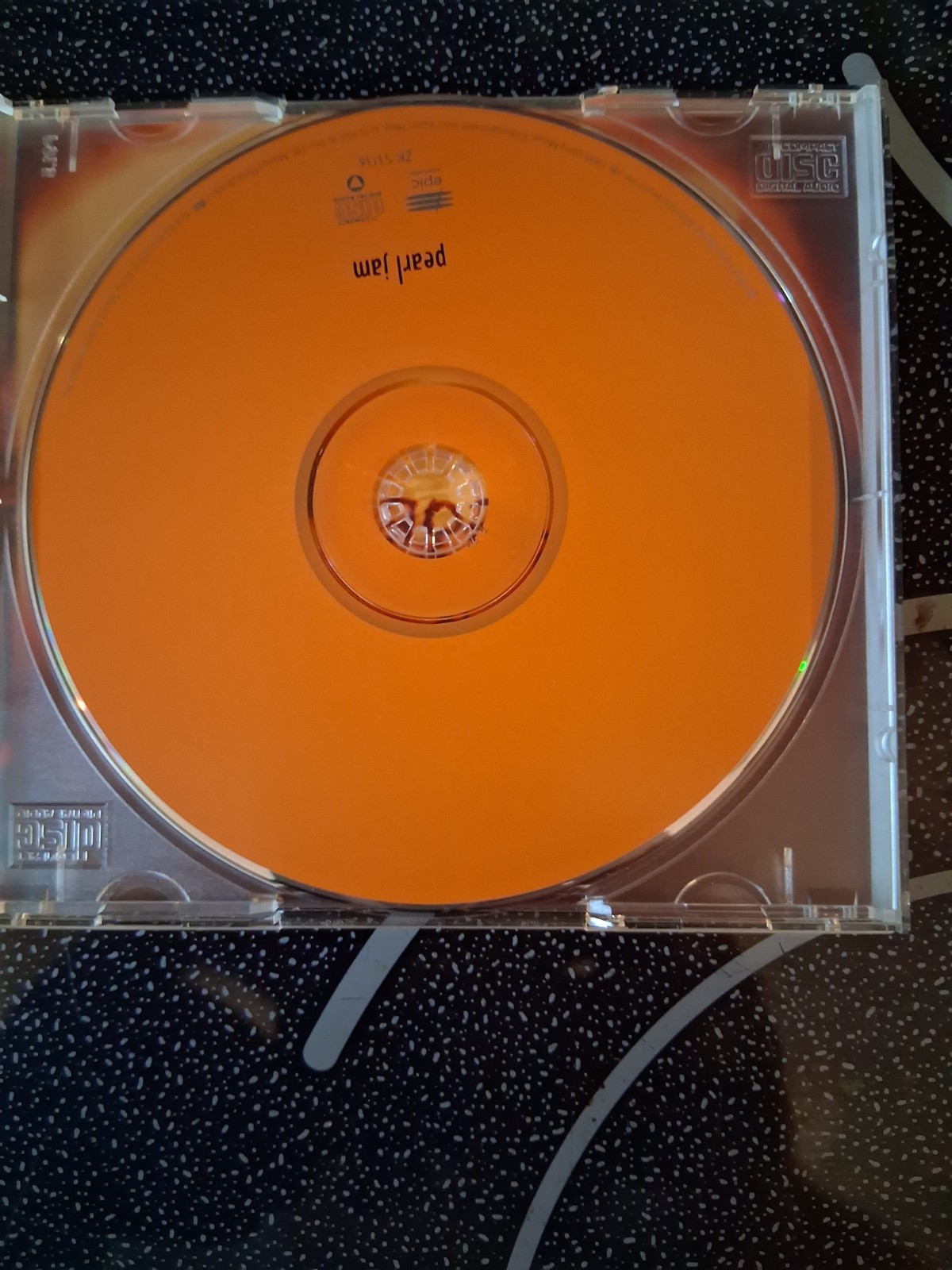Pearl Jam Vs (CD 1993) Rock Epic Jewel Case 1990s Orange Grunge Very Good