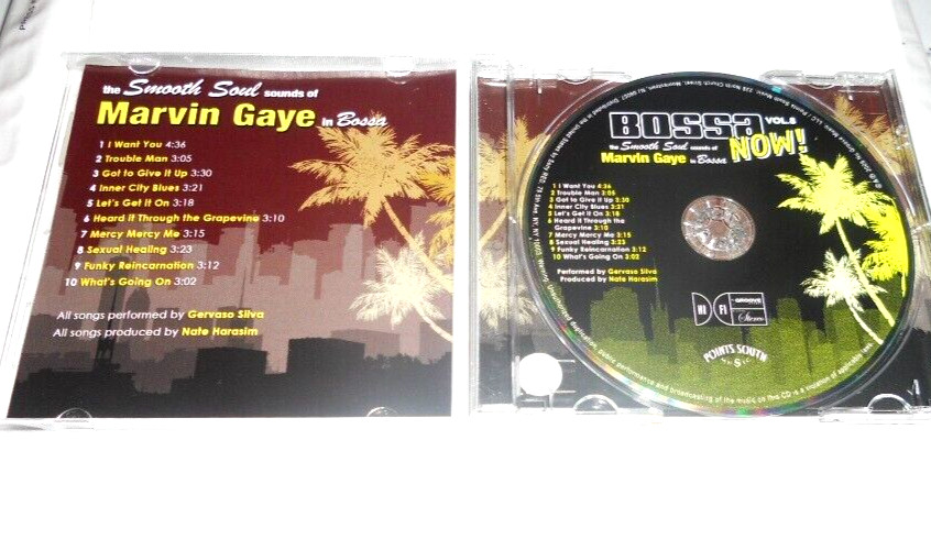 Bossa Now Vol 8 the Smooth Soul Sounds of Marvin Gaye Performed by Gervaso Silva