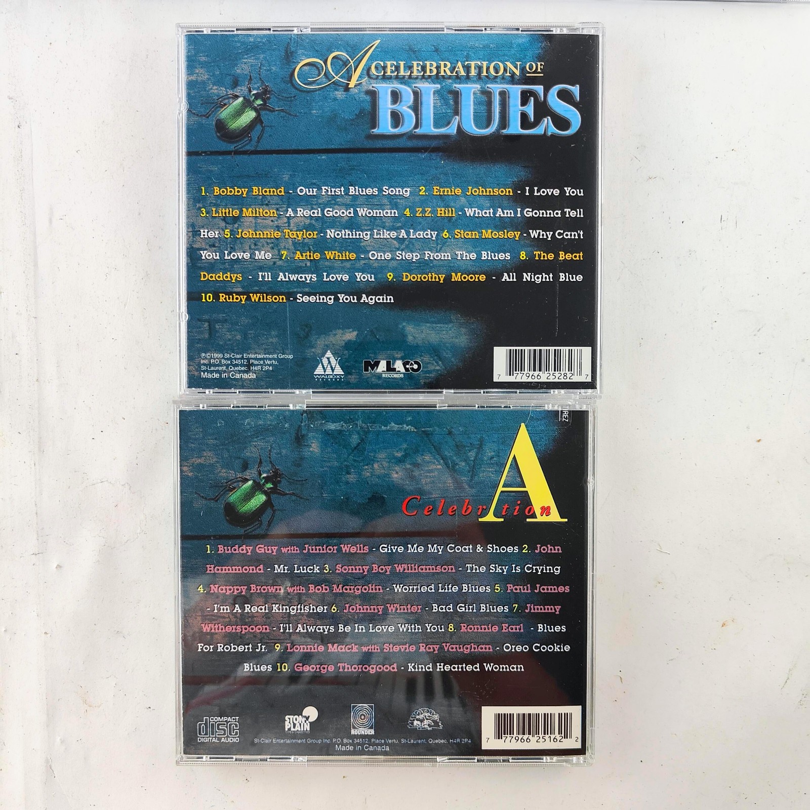 A Celebration of Blues 8 CD Lot Mississippi Louisiana Rhythm Boogie Compilation