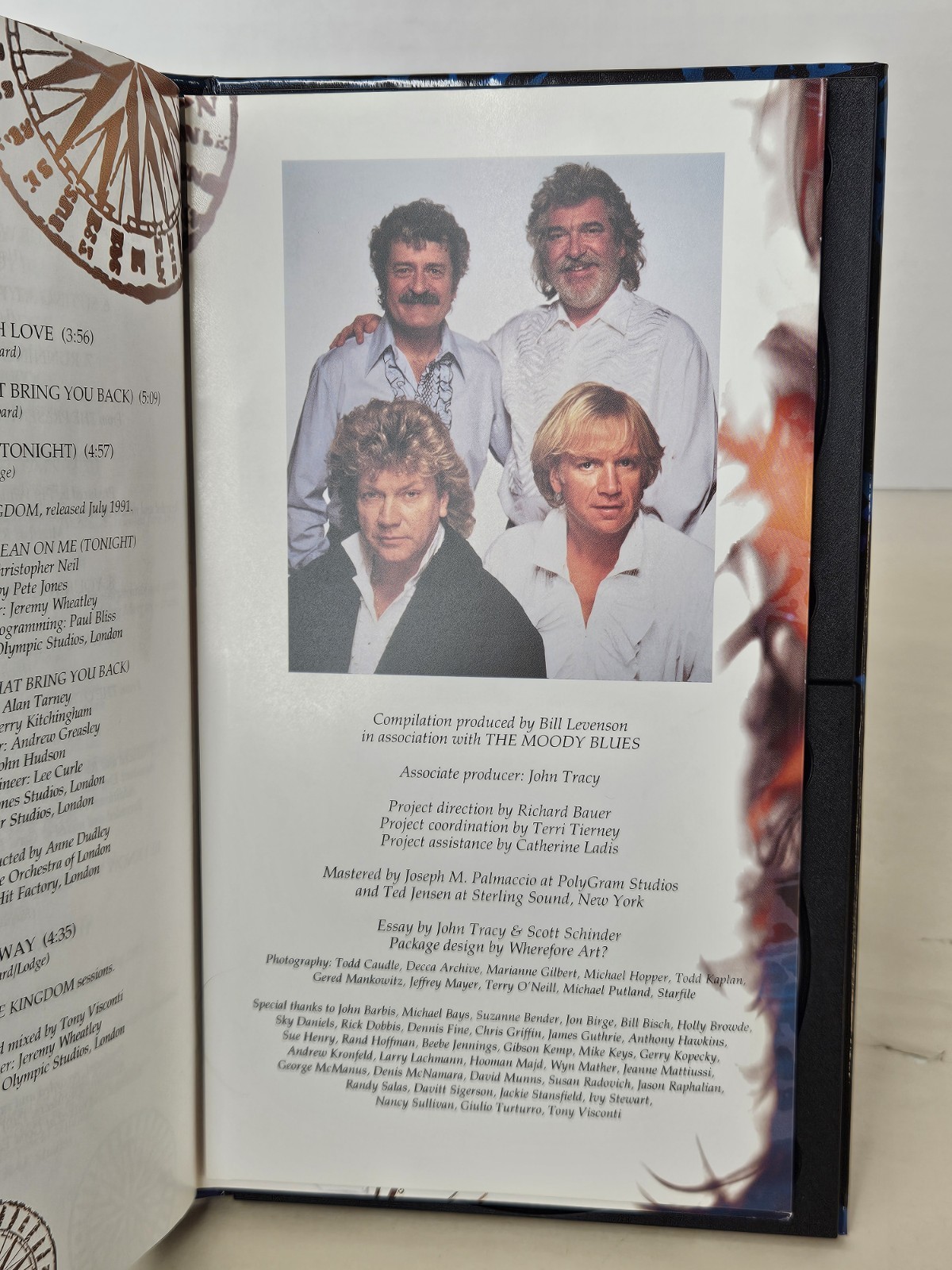 The Moody Blues Time Traveller 4 Disc CD Box Set