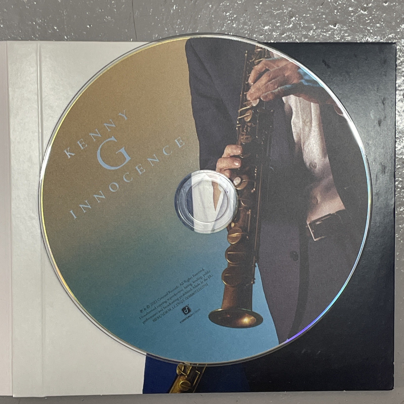 Kenny G Innocence CD 2023 Cardboard Sleeve version - Tested ✅ Concorde Records