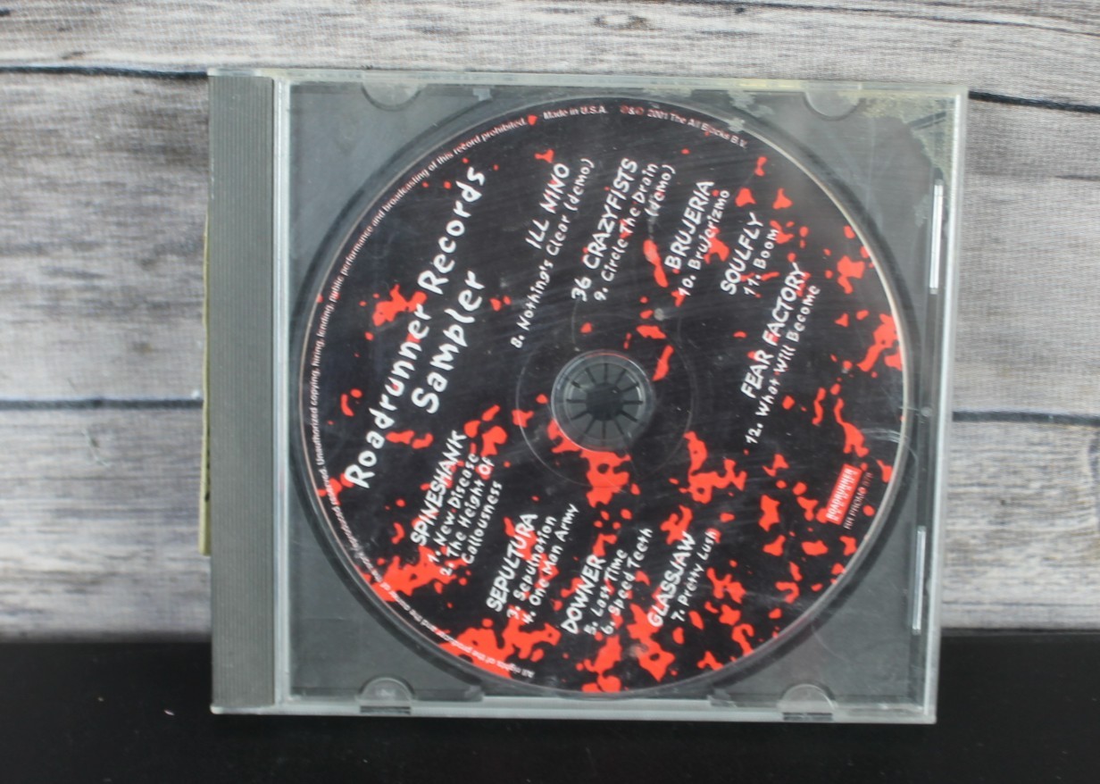 Roadrunner Records Sampler CD Spineshank Sepultura Soulfly Fear Factory