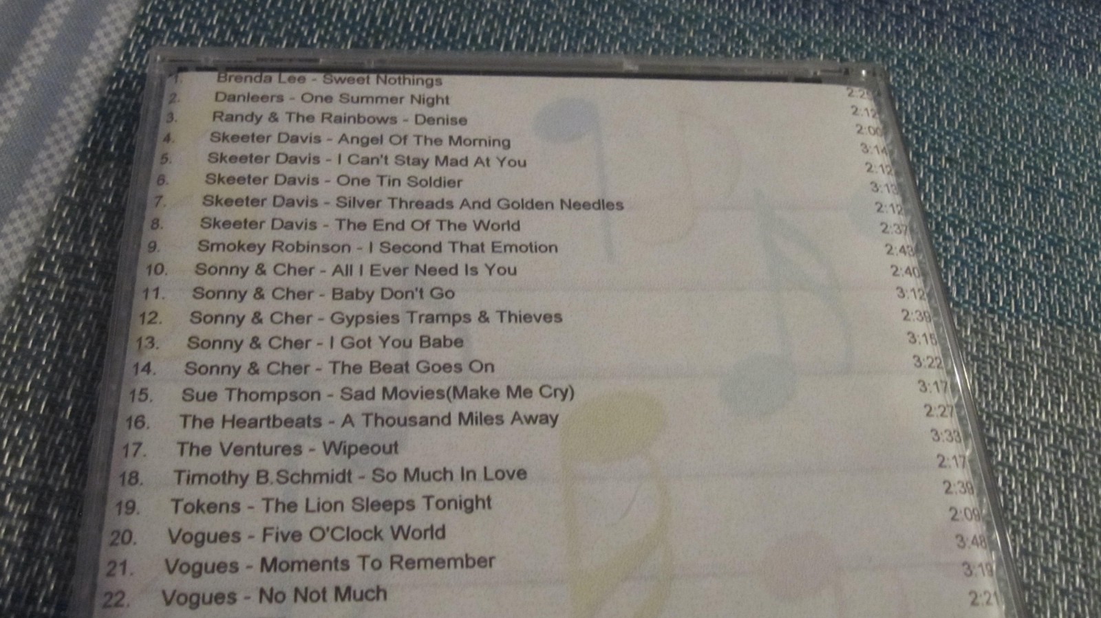 Oldies 1950's CD'S lot of 5 over 150 tracks in all Copied