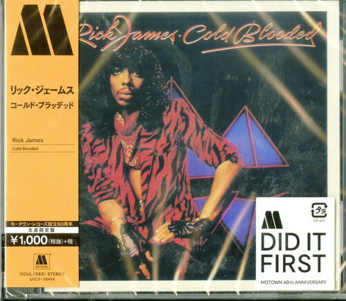 Cold Blooded (1983) by Rick James (CD, 2019)