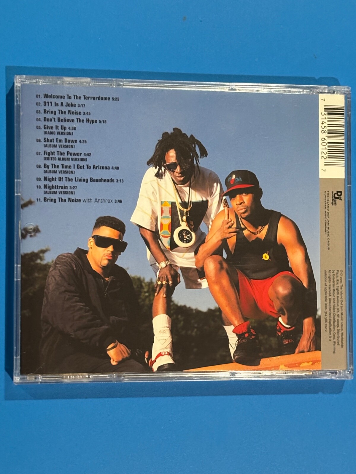 20th PUBLIC ENEMY Century Masters: Millennium Collection (CD, 2001)