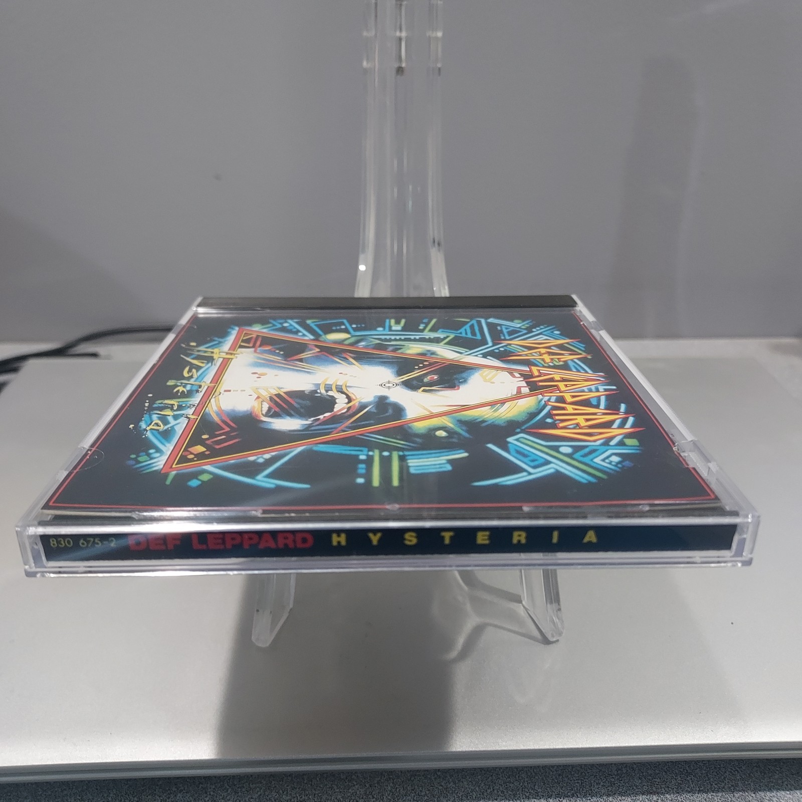 DEF LEPPARD Hysteria CD 1987 Mercury Records 830 675-2 Resurfaced Disc COMPLETE