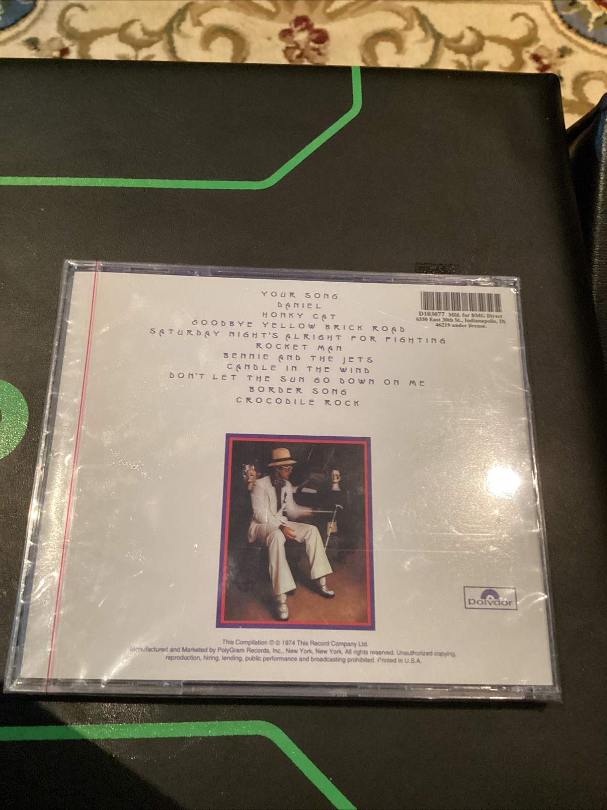 Elton John - Greatest Hits (CD, Polydor Records) 1974 Brand New- Sealed!