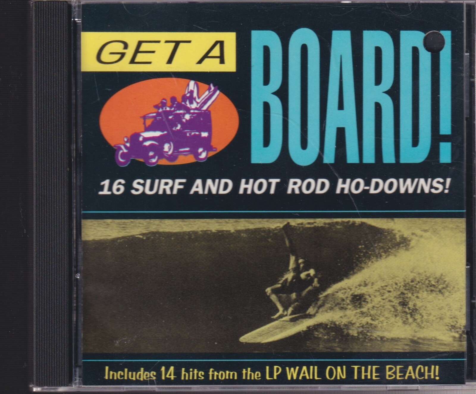 get a board & wail on the beach cd surf & hot rod tracks