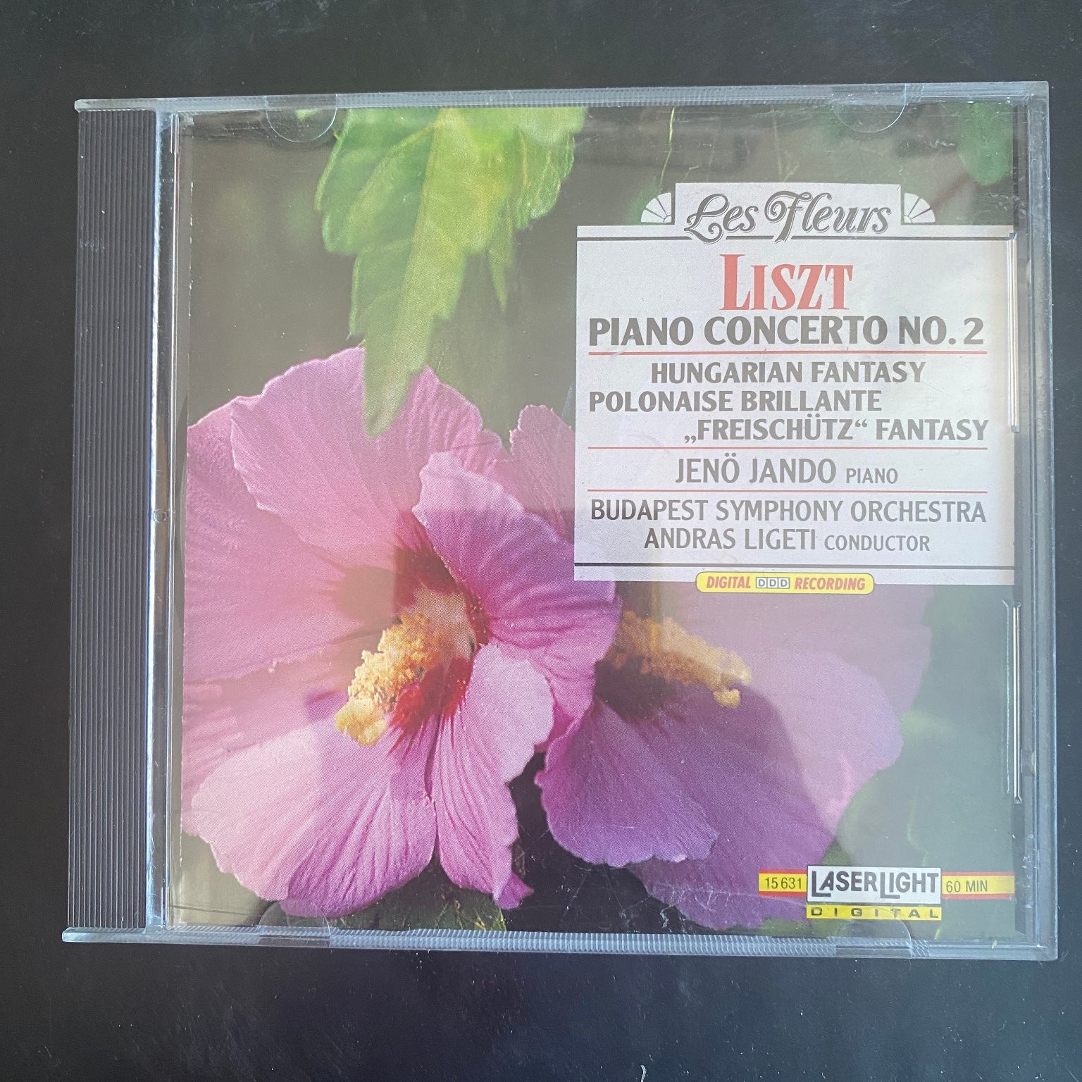 LISZT Jenő Jandó – Piano Concerto No. 2 CD 1990 Classical LaserLight