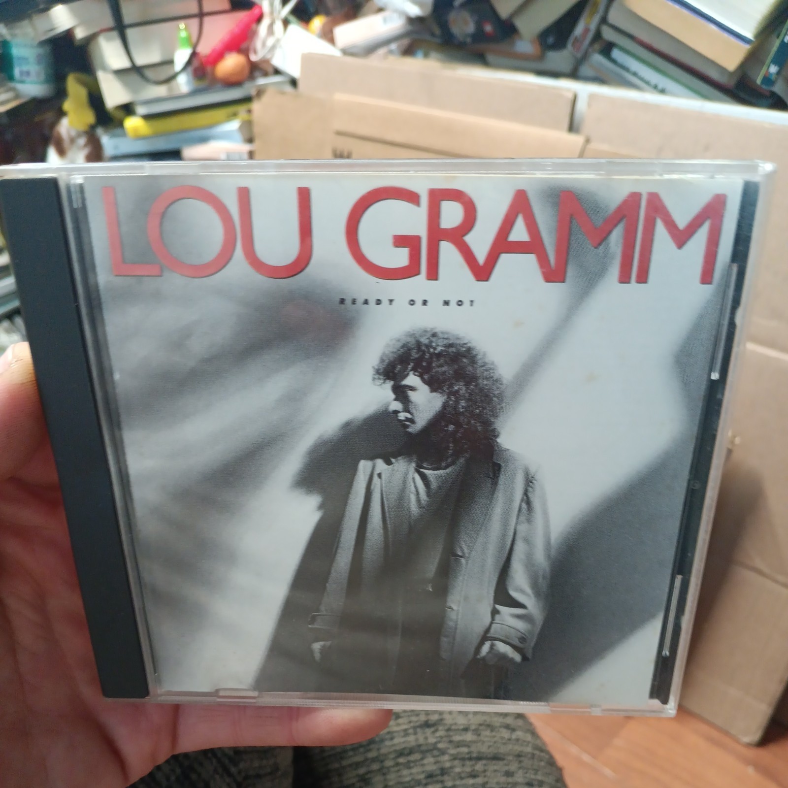 Lou Gramm - Ready or Not (CD, 1990) Great Shape See Pics Tested Works