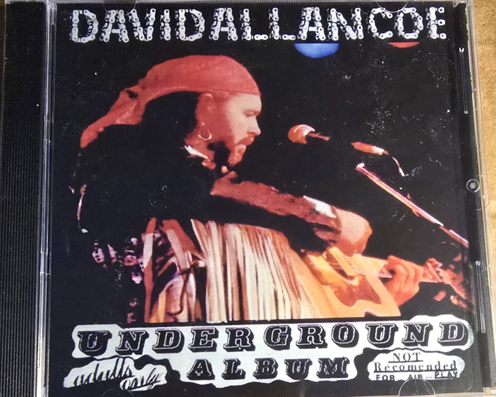 DAVID ALLAN COE- UNDERGROUND ALBUM- CD BRAND NEW