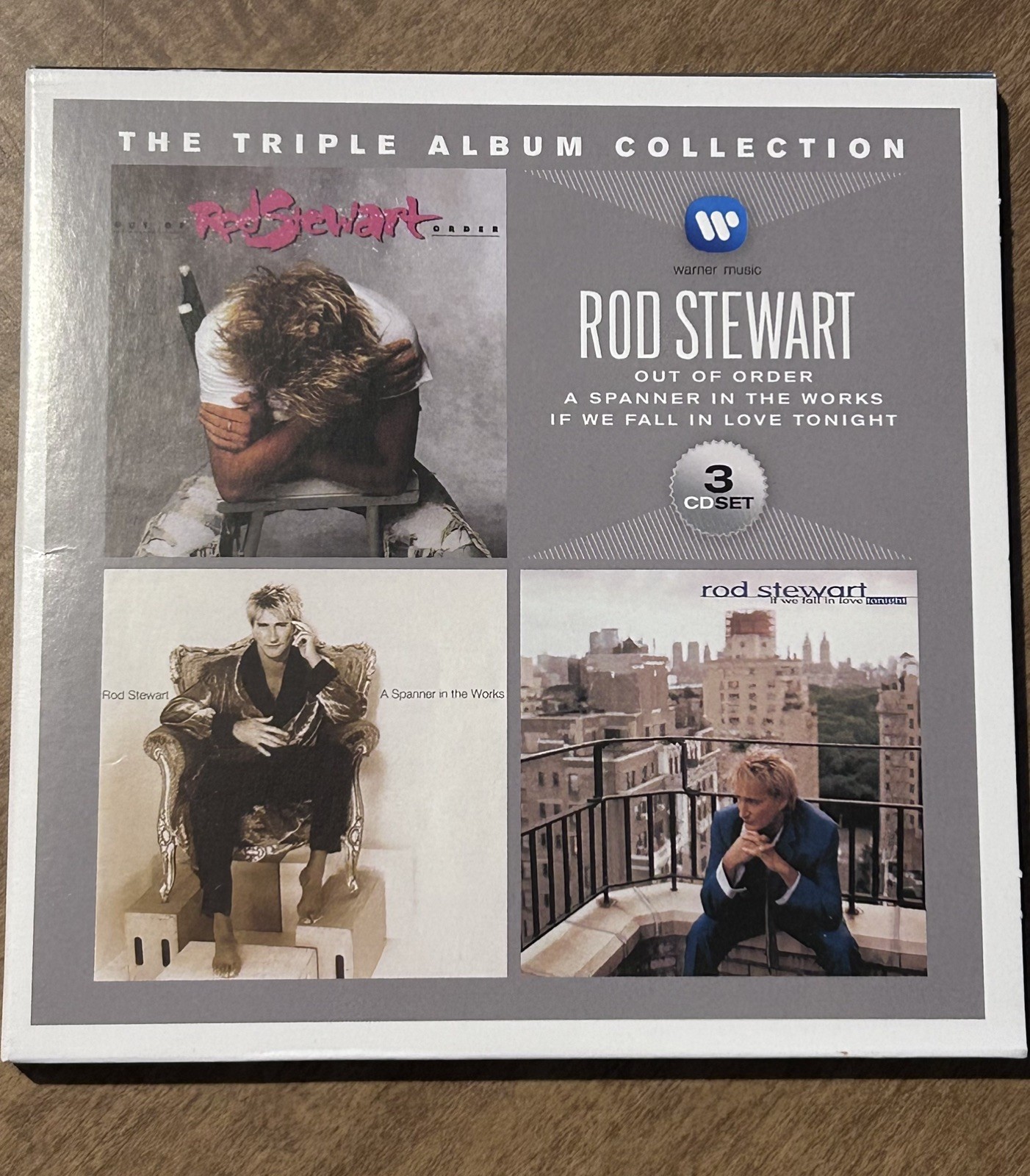 Rod Stewart The Triple Album Collection 3 CD Set
