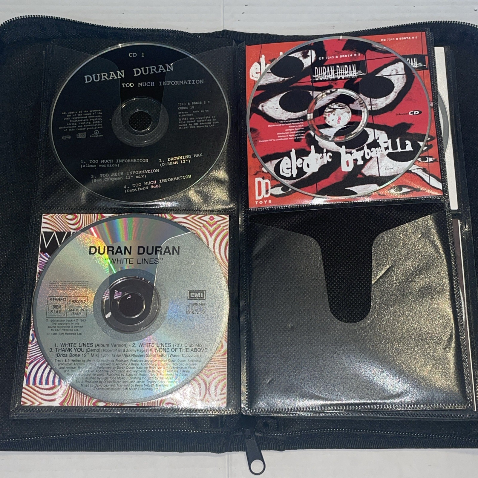 Binder W/ 38 CDs New Wave Synth Pop Duran Duran Boy George John Foxx TFF