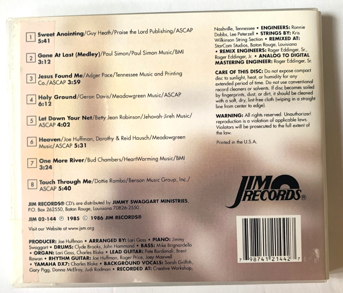 Jimmy Swaggart Praise Worship Christian Religious Gospel CD Lot of 8 - B