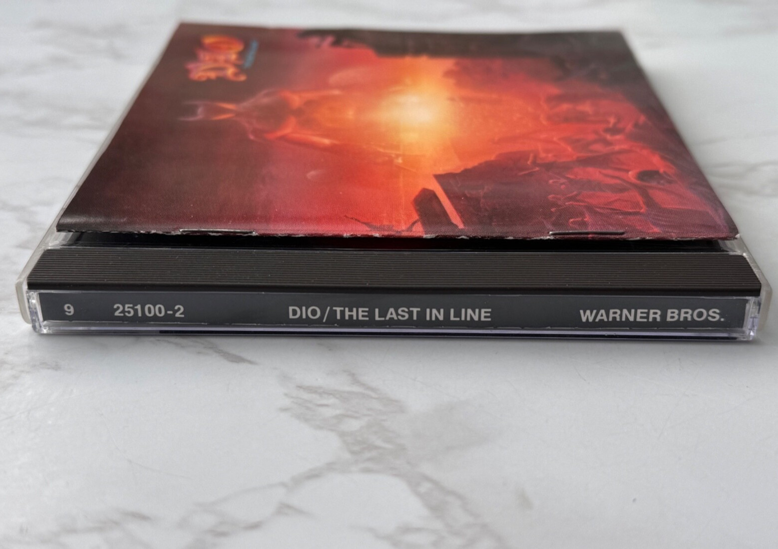 Dio The Last In Line CD TARGET DISC! WEST GERMANY Warner 9 25100-2 Rainbow RARE!