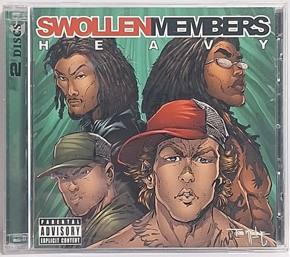 Swollen Members Heavy CD 2003 Battle Axe Records Excellent Condition EX OOP Rare