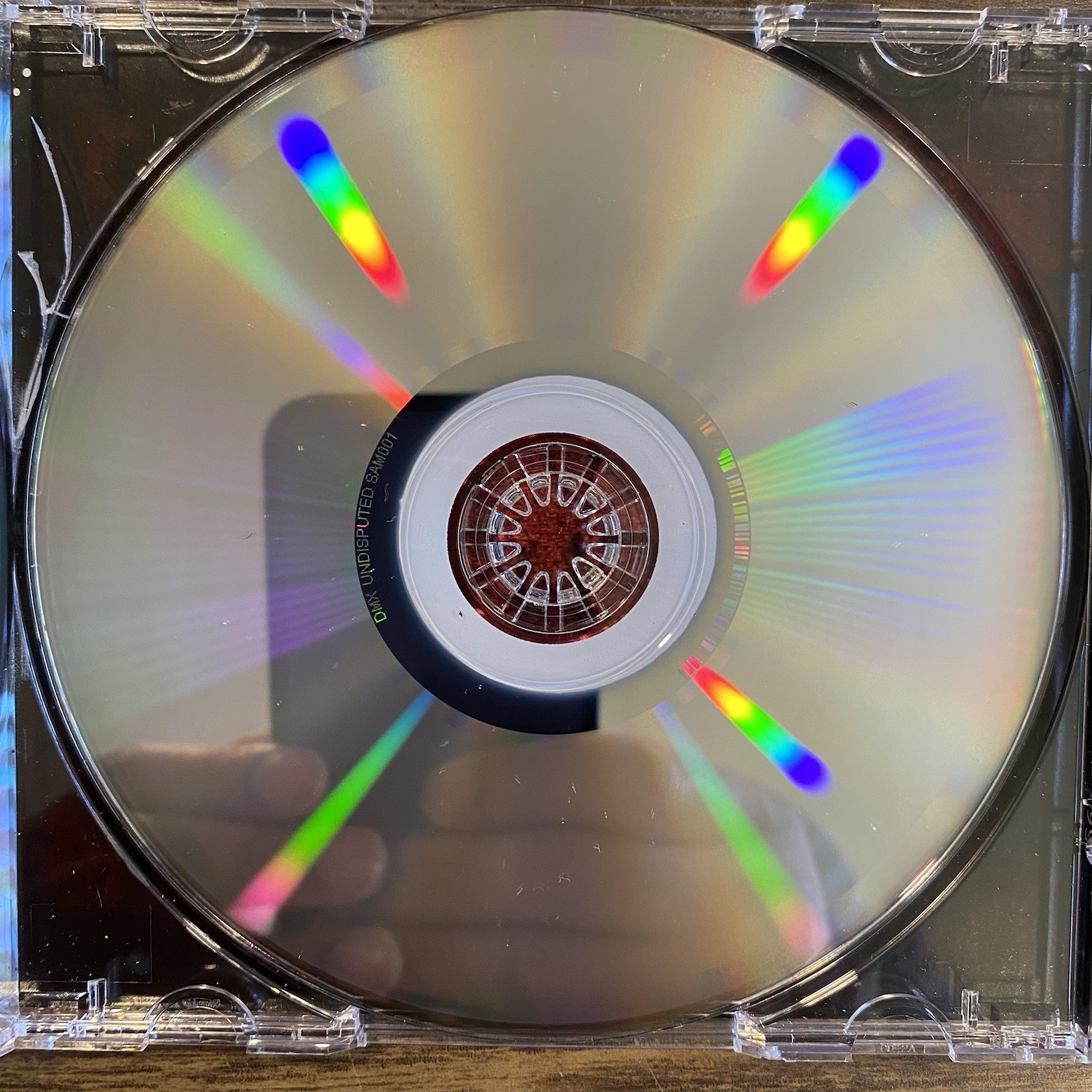 UNDISPUTED dmx cd 2010s east coast hip-hop vg