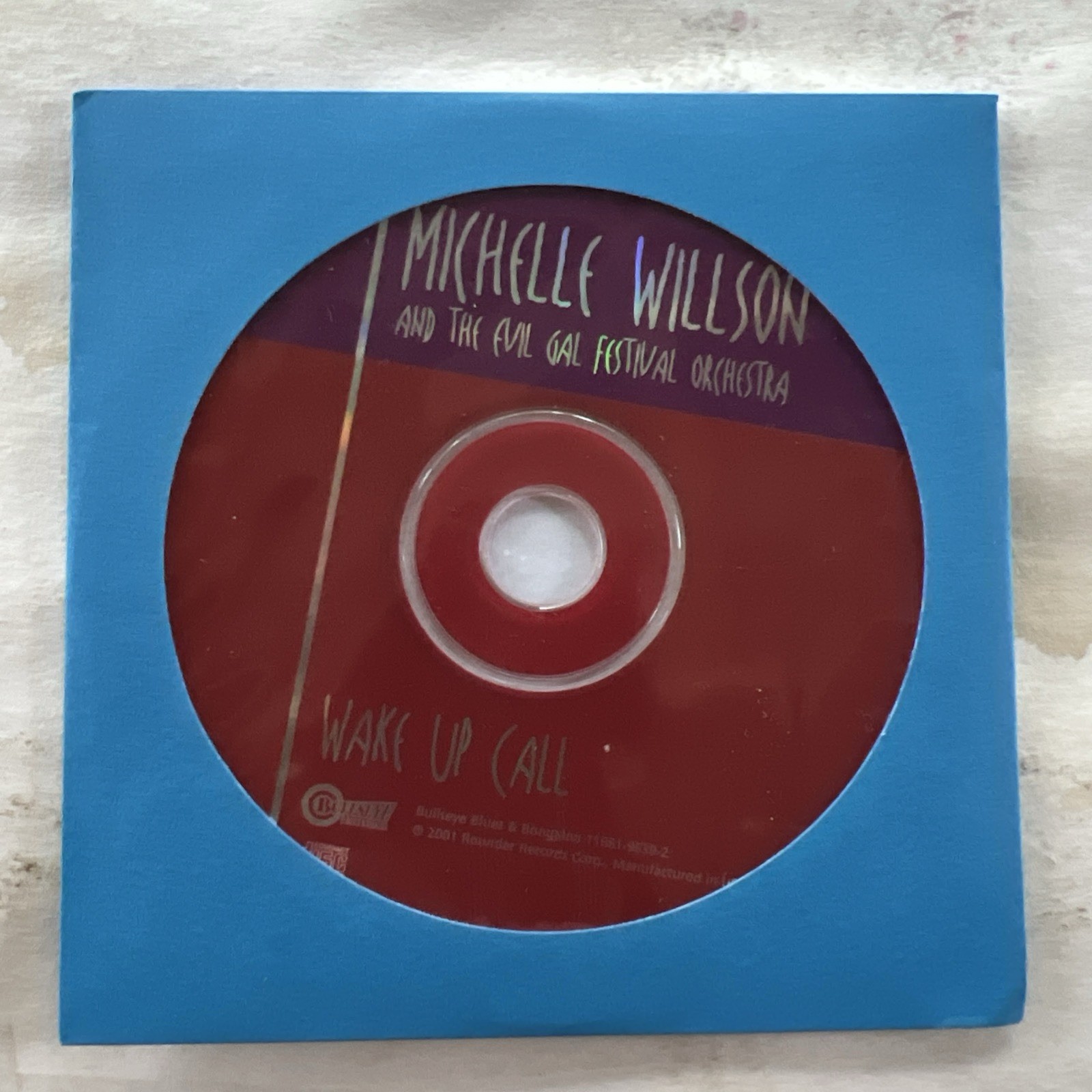 Michelle Wilson and The Evil Gal Festival Orchestra - Wake Up Cal Disk Only