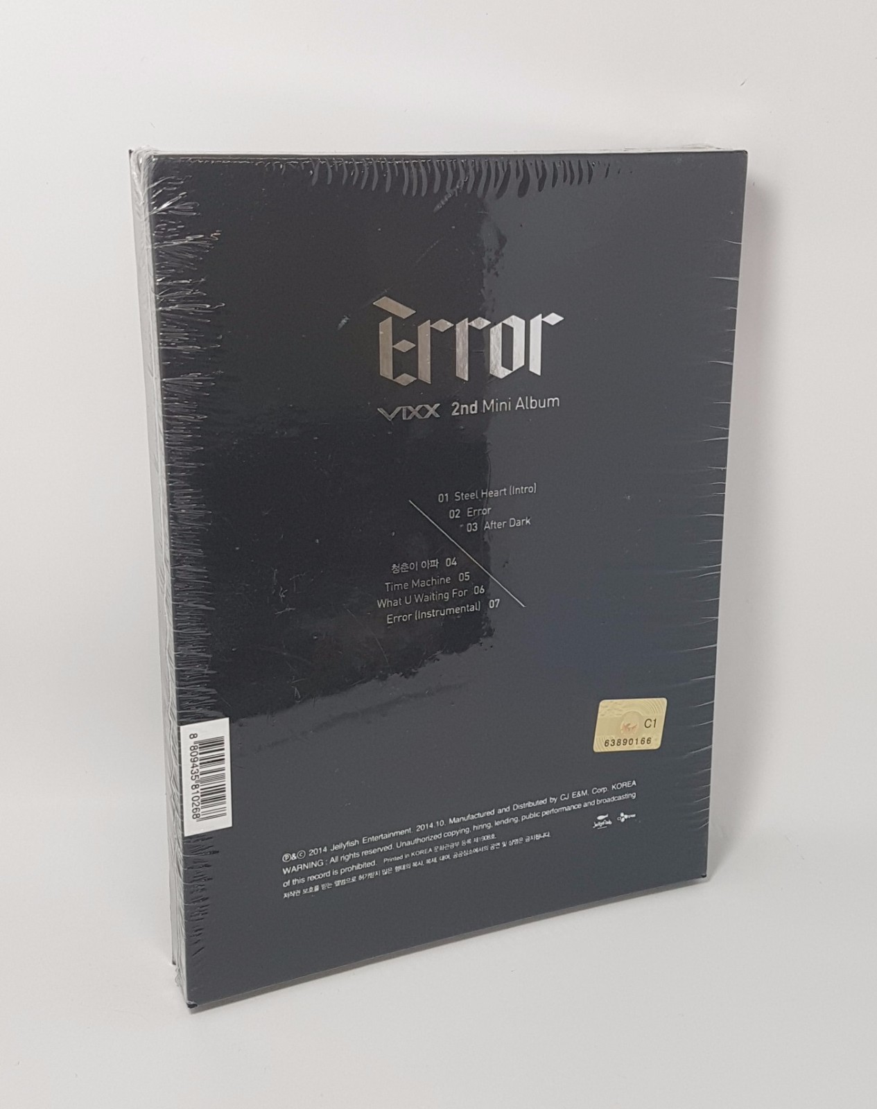 K-POP VIXX 2nd Mini Album [ERROR] CD + Photobook + Photocard Sealed