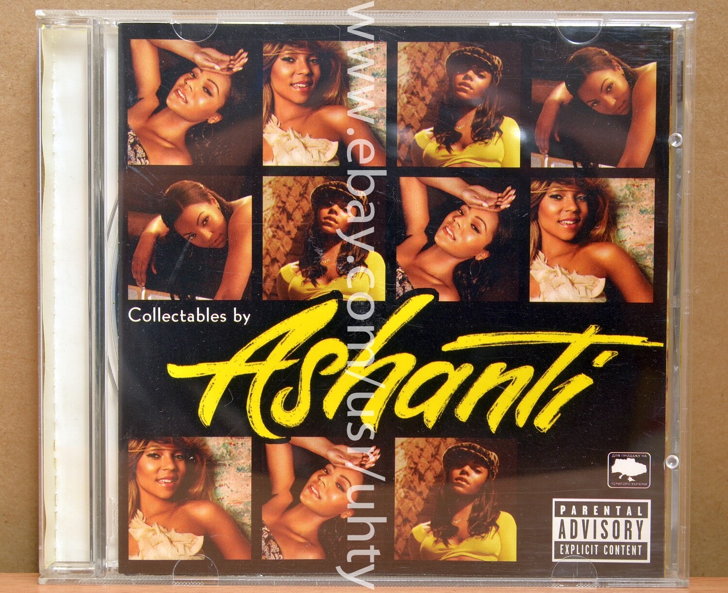 ASHANTI COLLECTABLES BY RARE UKR ORIGINAL HIP HOP R&B SWING POP RAP CD