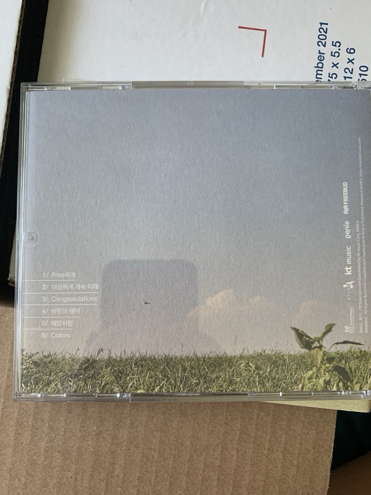DAY6 The Day (CD, 2015) JYP Entertainment K-Pop Mini Album Jewel Case