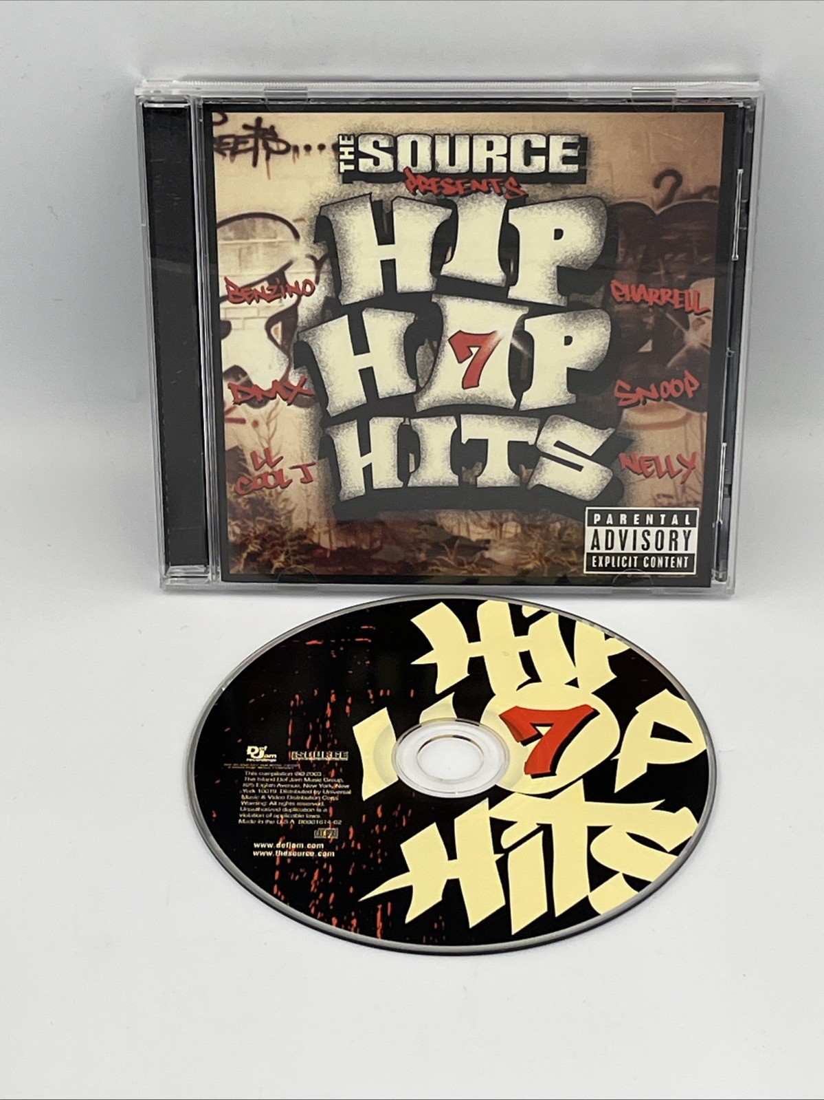 The Source Presents Hip Hop Hits by Various Artists CD Lot Volumes 1 3 4 6-10