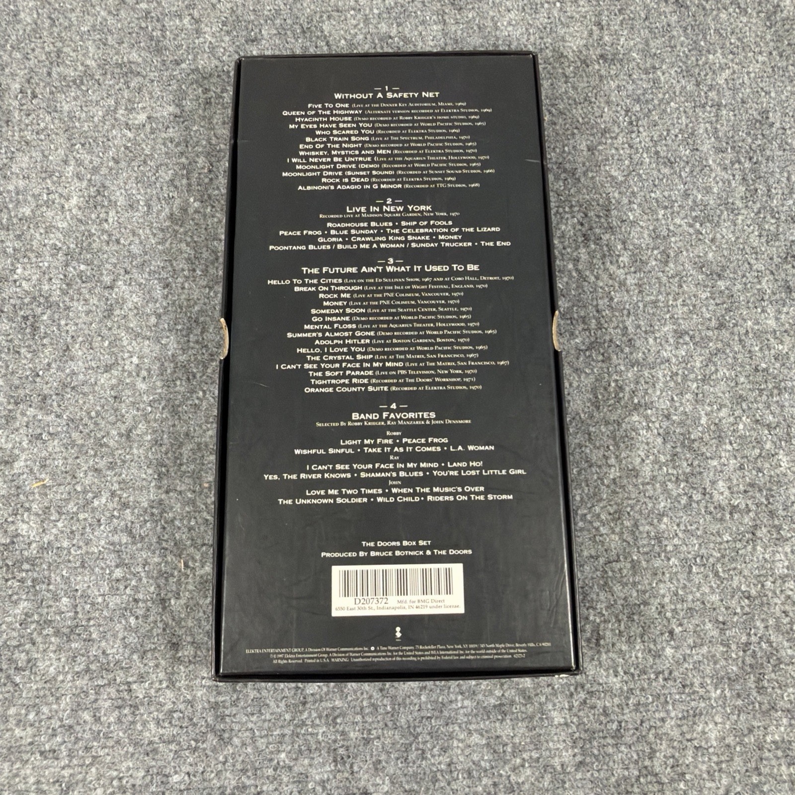 Doors Box Set (4 Cd's) by The Doors (CD, 1997) With Booklet