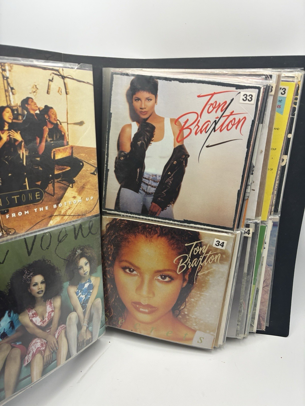 Lot of 104 CD Covers Inserts Booklets For Artwork - Assorted - 1990s