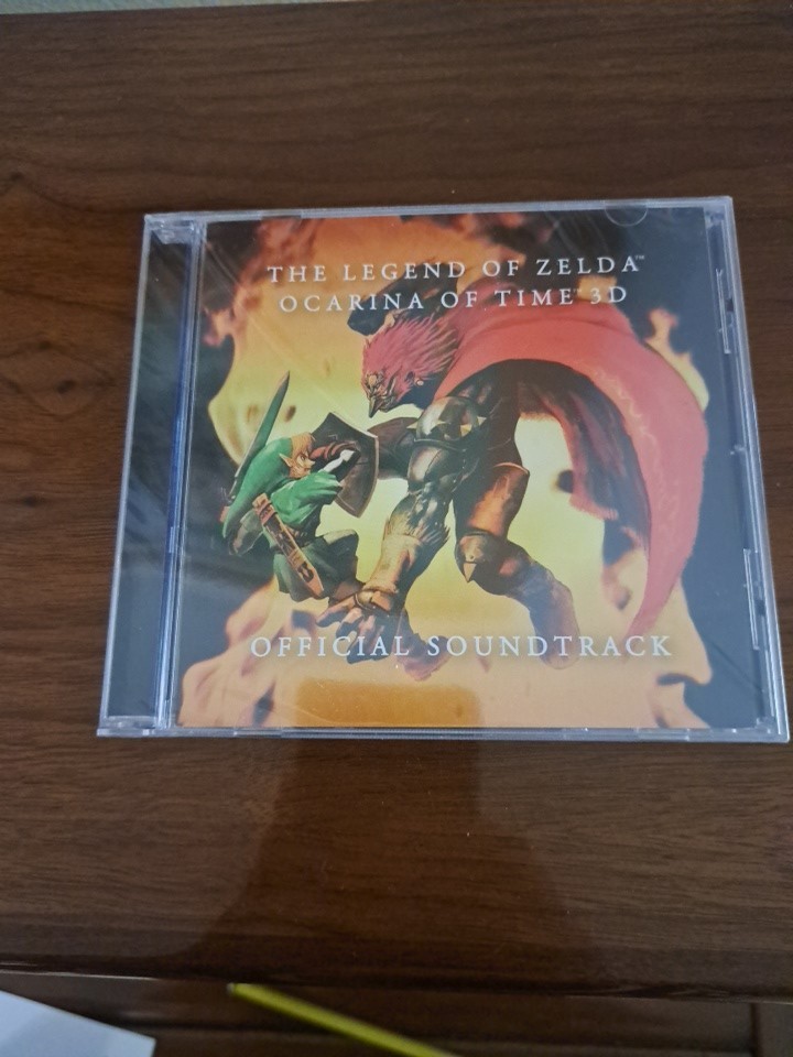 The Legend of Zelda Ocarina of Time 3D Soundtrack CD Club Nintendo New Sealed