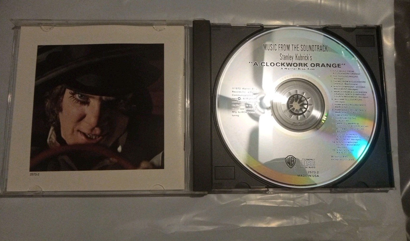 Stanley Kubrick's A Clockwork Orange (Music From The Soundtrack) (CD) READ