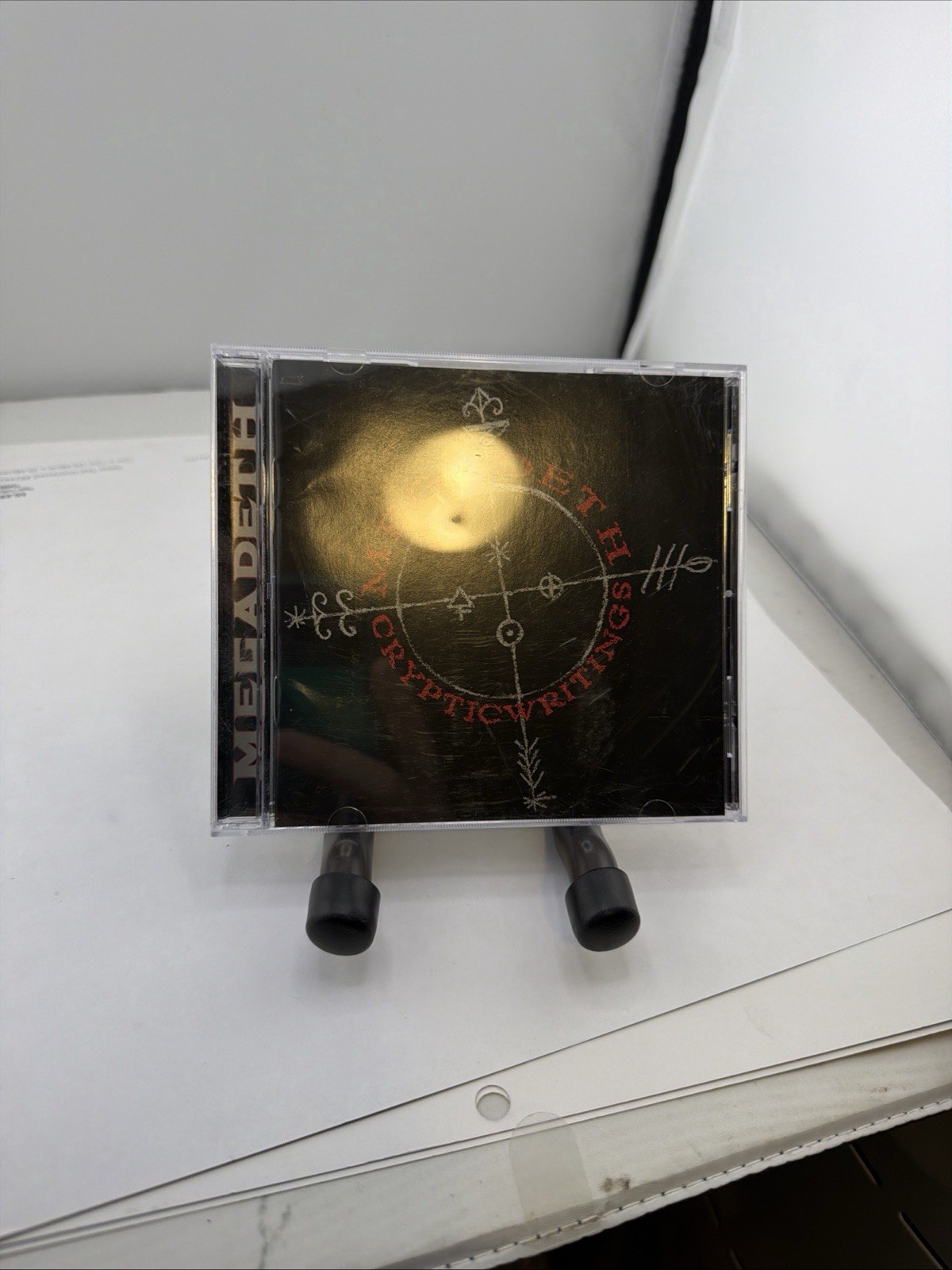 Megadeth Cryptic Writings CD Album 1997 Capitol 7243-8-38262-2 3 Thrash Metal